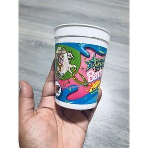 Plastic Barbie Cup 1995 Flying Hero Barbie By Mattel